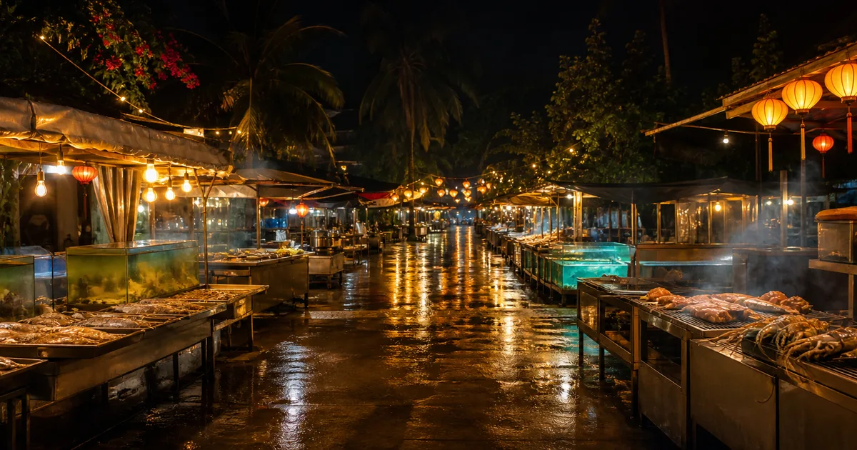 Duong Dong Night Market Guide: Food & Prices cover image